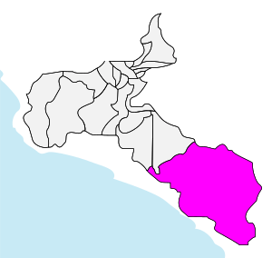 Pérez Zeledón canton in San José province