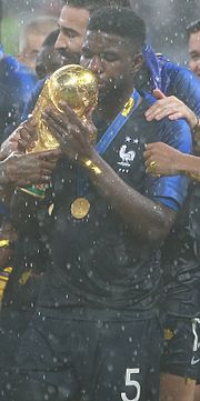 Samuel Umtiti World Cup Trophy
