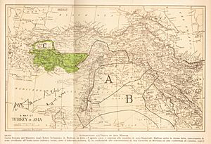 Sfera italiana Turchia 1917