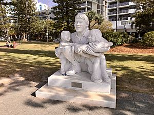 Steve Irwin Memorial, Mooloolaba, Queensland 01