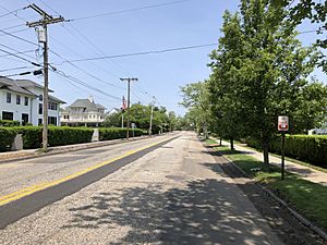 2018-05-25 12 37 07 View north along New Jersey State Route 71 (Norwood Avenue) between Elberon Avenue and Allen Avenue in Allenhurst, Monmouth County, New Jersey