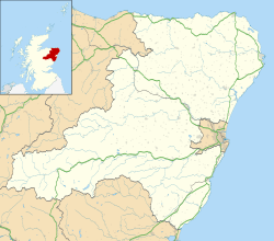 Huntly Castle is located in Aberdeen