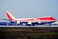 Avianca Boeing 747-259B (M); EI-CEO@MIA, June 1993 (5659668614)