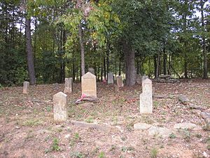 Basket Creek Cemetery - White Section