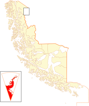 Location of Antártica