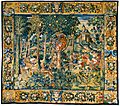 Flanders Tapestry with the hunting scene