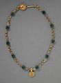 Gold Necklace with Medallion Depicting a Goddess LACMA 50.22.20 (1 of 2)