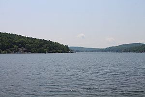 Harveys Lake from the north 1