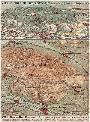 Karte Kyffhäuser