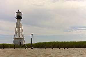 Lighthouse at Port Eads, April 2008