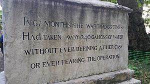 Mary Page's epitaph