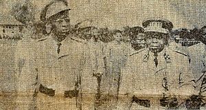 Mobutu and Kasa-Vubu in 1961