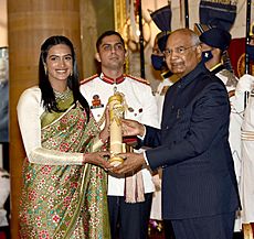 Padma Bhushan PV Sindhu