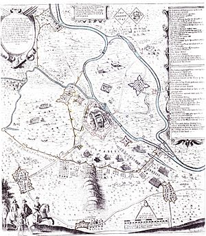 Plan of the siege of Neward (1646) p. 222