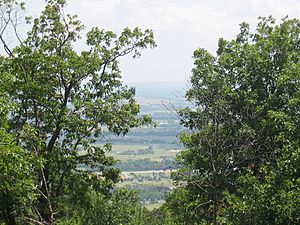 Poteau Valley From Cavanal Hill