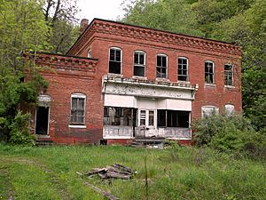 Abandoned Springton WV Company Store and Post Office