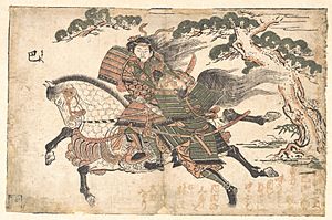 Tomoe Gozen Killing Uchida Ieyoshi at Battle of Awazu no Hara (1184) MET DP135504