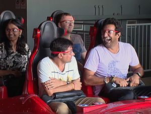 Wasim Akram in a rollercoaster