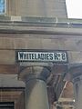 Whiteladies Road Name Sign