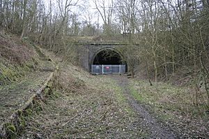 Bourne to Little Bytham Railway Tunnel Entrance - geograph.org.uk - 144617