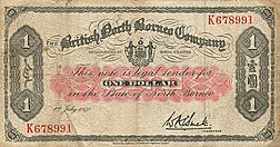 One dollar note dated 1940
