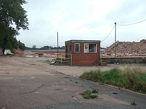 Browns lane factory demolished