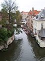 Bruges canal corner