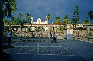 Main Plaza in Copán Ruinas