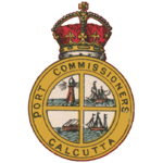 Emblem of the Commissioners of the port of Calcutta