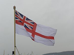 Gdynia HMS Bulwark bandera