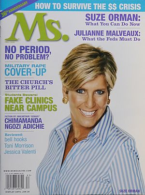 Ms. magazine Cover - Fall 2008