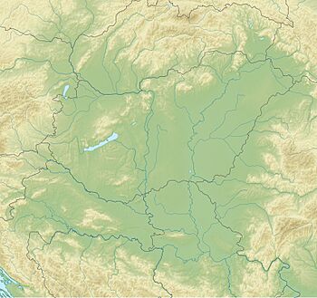 Pannonian Plain relief location map