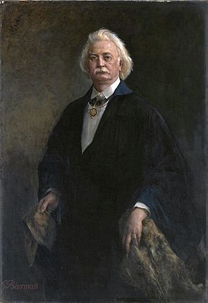 Richard Lepsius, by Gottlieb Biermann