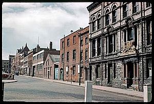 St Mary's Row, Gun Quarter in 1960