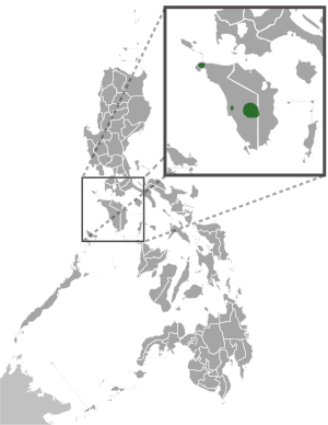 Tamaraw distribution map.svg