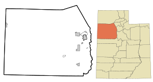 Tooele County Utah incorporated and unincorporated areas