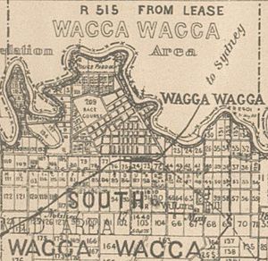 Wagga Wagga map 1897