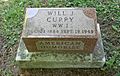 Will Cuppy grave marker