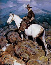 William Herbert Dunton - The horse rustler