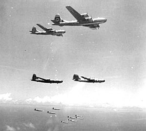 29th Bombardment Group B-29s Formation 1945