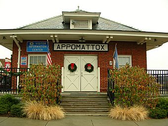 Appomattox Station visitor info center.jpg