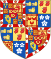 Arms of Charles Gordon-Lennox, 6th Duke of Richmond.svg