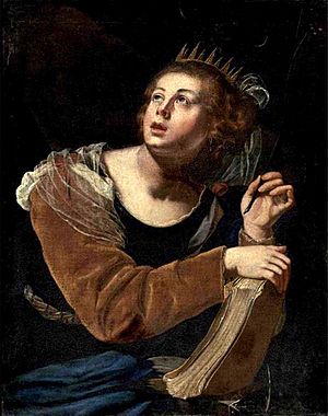 Artemisia Gentileschi - St Catherine of Alexandria - WGA8571