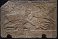 Assyrian Relief depicting Battle with Camel Rider from Kalhu (Nimrud) Central Palace Tiglath pileser III 728 BCE British Museum AG