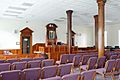 Clinch county Courthouse, courtroom, Homerville, GA, US