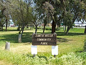 County park in Santa Nella, California, 2011