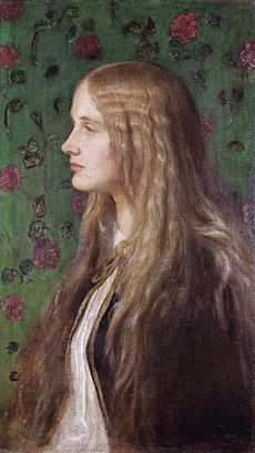 Edith Villiers, later Countess of Lytton by George Frederic Watts