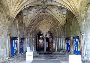 Entrance Porch to Christchurch Priory