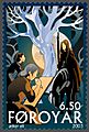 Faroe stamp 431 The Norns and the Tree