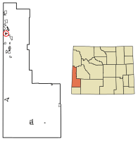 Location of Thayne in Lincoln County, Wyoming. The current Mayor is a Devin Simpson, he took office in 2019